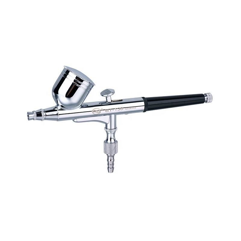All-in-one dual-action airbrush kit na may 0.2mm 0.3mm at 0.5mm karayom ​​na mga nozzle para sa sining, kuko, at detalye ng pagpipinta